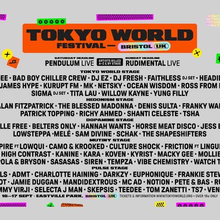 2 x Weekend Tickets to Tokyo World 2023 Complete Your Entry